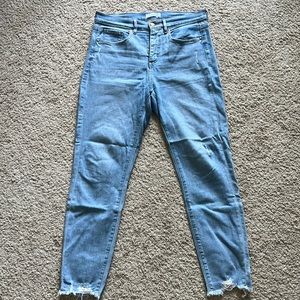 Loft high-waist skinny jeans
